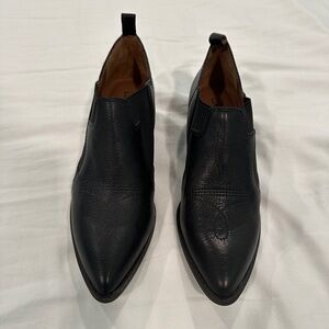 Lucky Brand Women’s Black Leather Booties